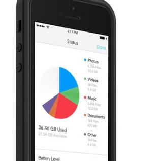 Imagem de Mophie Spack Pack traz proteção, bateria extra e 64 GB a mais para iPhones