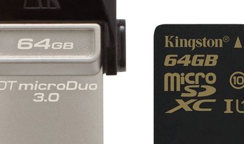 Kingston oferece duas novas soluções de armazenamento para gadgets Android