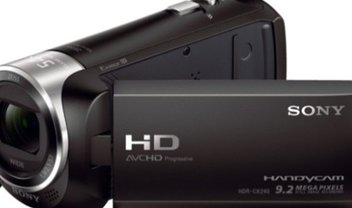 Por R$ 899, Sony lança filmadora HDR-CX240 no Brasil 