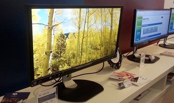 Philips faz belo estande em festival de Campos do Jordão e lança monitor 4K