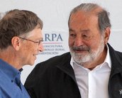 Bill Gates perde primeiro lugar  na lista dos mais ricos para Carlos Slim