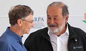 Bill Gates perde primeiro lugar  na lista dos mais ricos para Carlos Slim