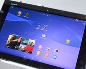 O tablet Xperia Z2 da Sony chega este mês ao Brasil