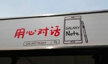 Galaxy Note 4 já ganha anúncios na China; Indonésia até abriu pré-venda