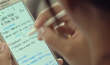 Samsung lança vídeo do Note 4 exaltando a possibilidade de escrever à mão