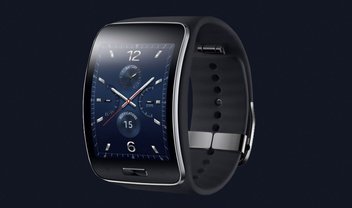 Samsung anuncia o Gear S, um smartwatch com tela curva e 3G