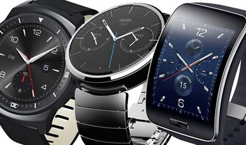 Comparativo: smartwatches LG G Watch R x Motorola Moto 360 x Samsung Gear S