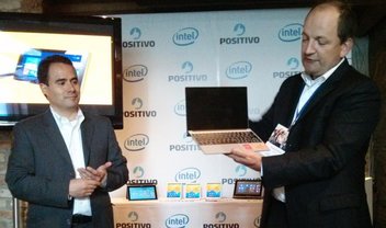 Positivo e Intel lançam aparelho 2 em 1 de entrada e tablet top de linha