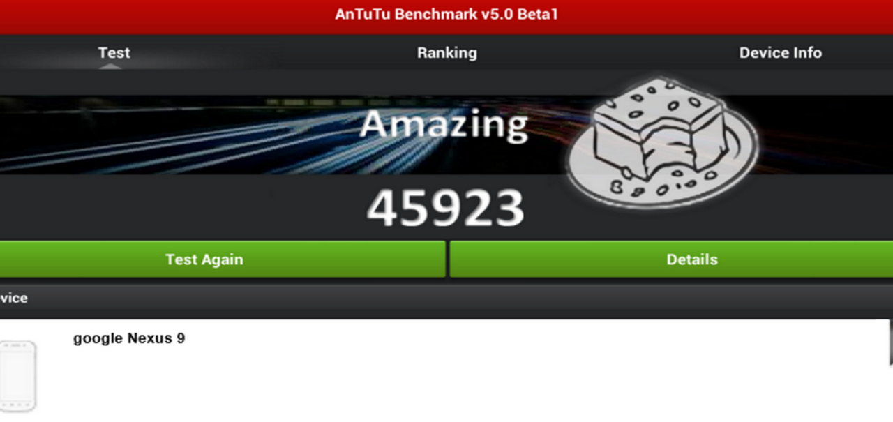 Rumor Google Nexus 9 surge em benchmarks do AnTuTu Nexus