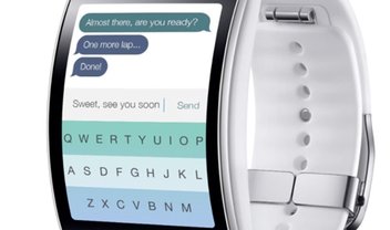 Na ponta dos dedos: Samsung Gear S terá teclado da Fleksy