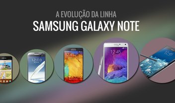 A evolução da linha Samsung Galaxy Note