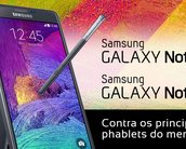 Comparação: Galaxy Note 4 contra os principais phablets do mercado