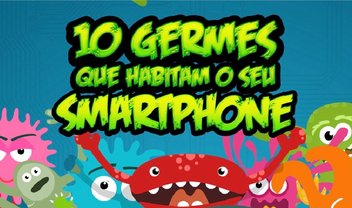 10 germes que habitam o seu smartphone [infográfico]