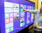 Microsoft está se preparando para produzir telas de toque gigantes em massa