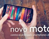 Comparação: Novo Moto X contra os principais smartphones do mercado