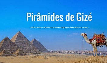 Visite as Pirâmides de Gizé sem sair de casa com o Google Street View