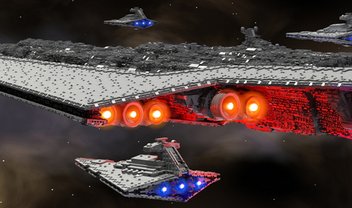 Fã quer criar Star Destroyer de Darth Vader de 4 metros em LEGO [vídeo]