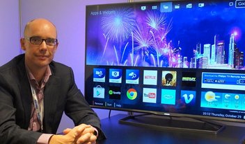 Smart TVs não são rivais de outros aparelhos eletrônicos, garante Philips