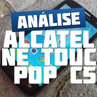 Imagem de Review: smartphone Alcatel OneTouch Pop C5