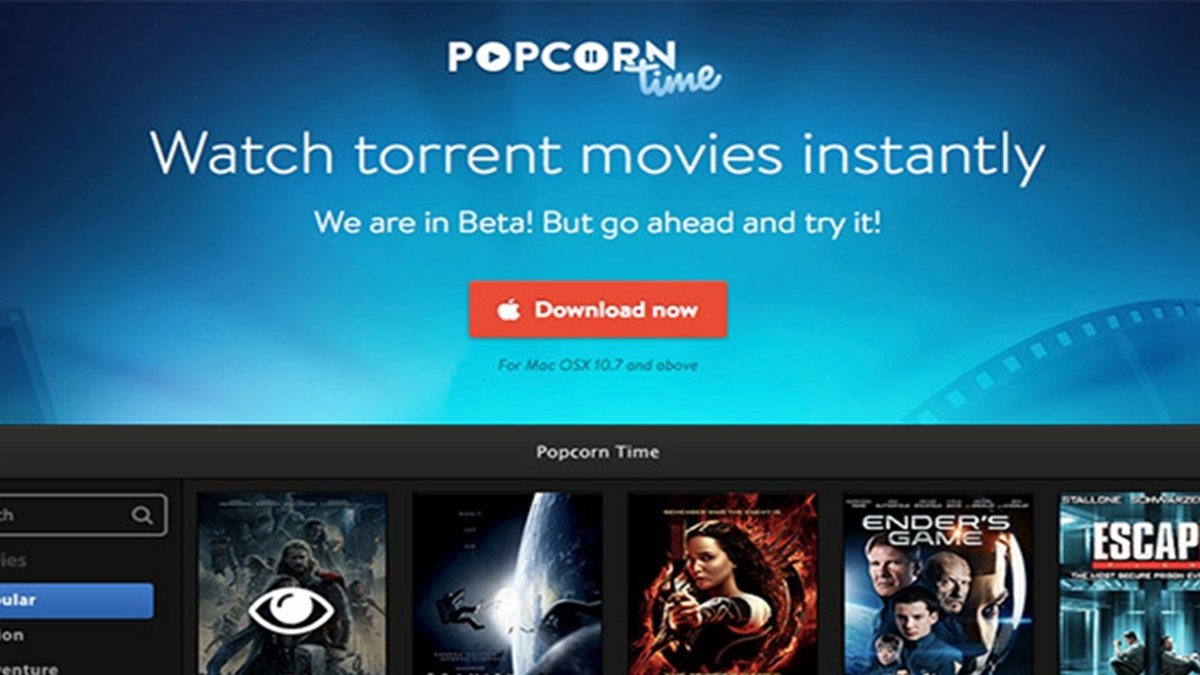 Netflix pirata' Popcorn Time ganha suporte a filmes dublados em português 