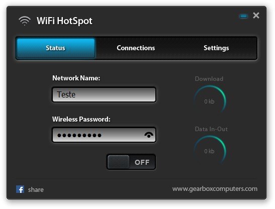 WiFi HotSpot.