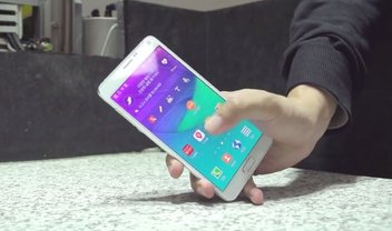 Vídeo mostra a resistência que o Galaxy Note 4 possui a quedas