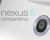 Comparação: Google Nexus 6 contra os principais phablets do mercado