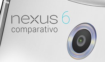 Comparação: Google Nexus 6 contra os principais phablets do mercado