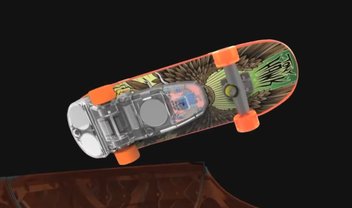 Conheça o mini skate que promete reproduzir as manobras de Tony Hawk