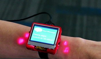 Smartwatch com botões projetados na pele e sensíveis ao toque são realidade