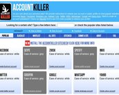 AccountKiller, o site que ensina você a apagar contas de qualquer site