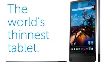 Tablet mais fino do mundo é da Dell e sai em novembro por US$ 499