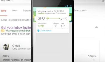Mensagens do Gmail agora aparecem na busca da Google e do Google Now