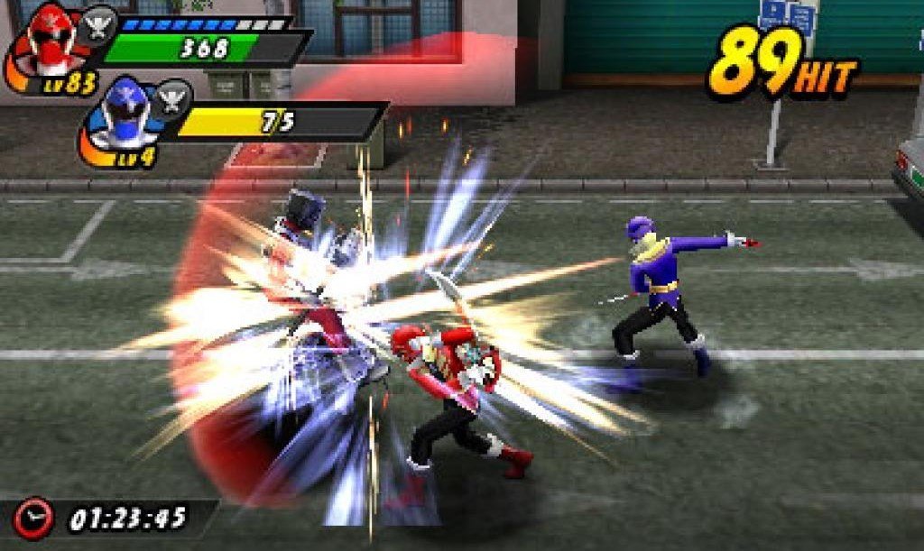 Jogo Power Rangers: Mega Force Bandai Namco Nintendo 3DS com o
