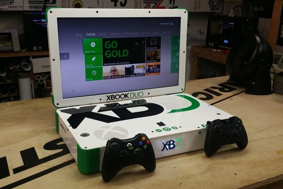 Xbook Duo, um notebook que roda jogos do Xbox One e Xbox 360