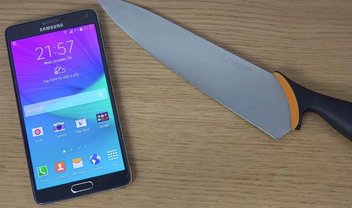 É possível jogar Fruit Ninja com uma faca de verdade no Galaxy Note 4