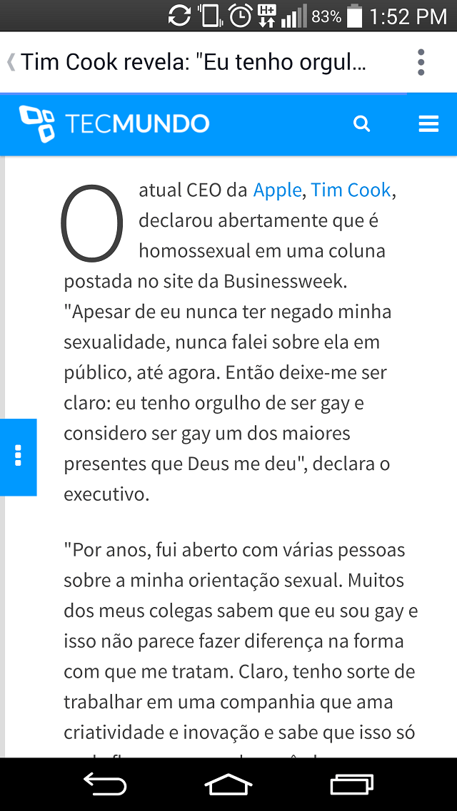 Como corrigir o login no Facebook de um navegador incorporado está