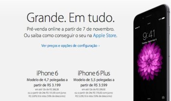 É oficial: Apple confirma preços exorbitantes de iPhone 6 e Plus no Brasil