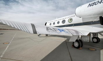 NASA está testando asa de avião capaz de mudar de formato durante o voo