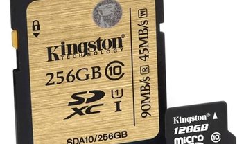 Kingston aumenta capacidade de armazenamento de dois modelos de microSD