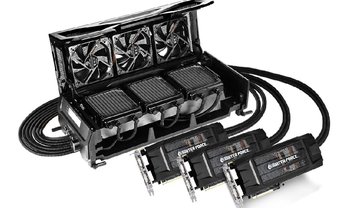 GeForce GTX 980 WaterForce tri-SLI: só não vale babar