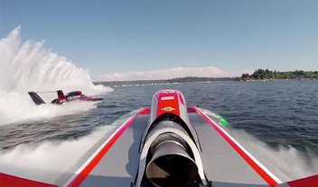 Vídeo: assista a um acidente na corrida de barcos mais rápida do mundo