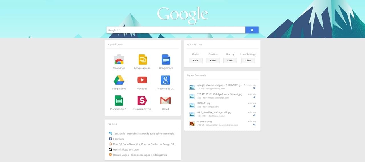 Google Chrome: 8 extensões incríveis para você mudar o visual da Nova Guia  - TecMundo