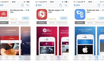 ↪ App Store agora mostra botão Obter em vez de Grátis