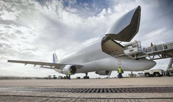 Airbus prepara nova geração do Beluga, o maior avião de carga do mundo