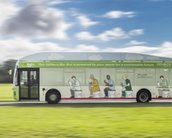 Ônibus movido a fezes faz estreia na Inglaterra