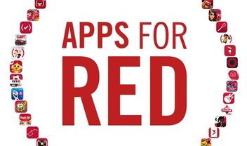 Apps for (RED) é a campanha de combate à AIDS lançada pela Apple