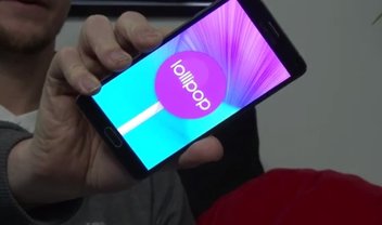 Hands-on mostra Galaxy Note 4 rodando Lollipop [vídeo]