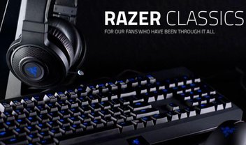 Linha limitada Razer Classic com periféricos famosos sai em janeiro de 2015