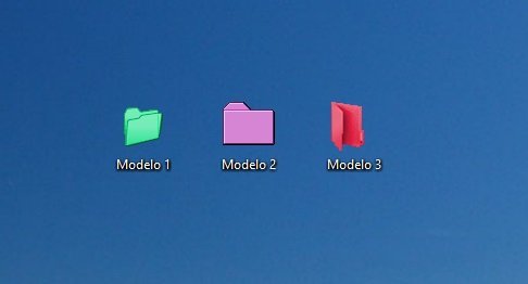 Rainbow Folders.